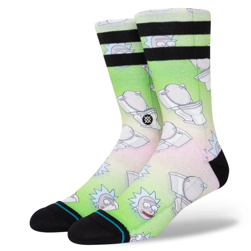 Rick And Morty x Stance The Seat Crew Socks sold by Stance