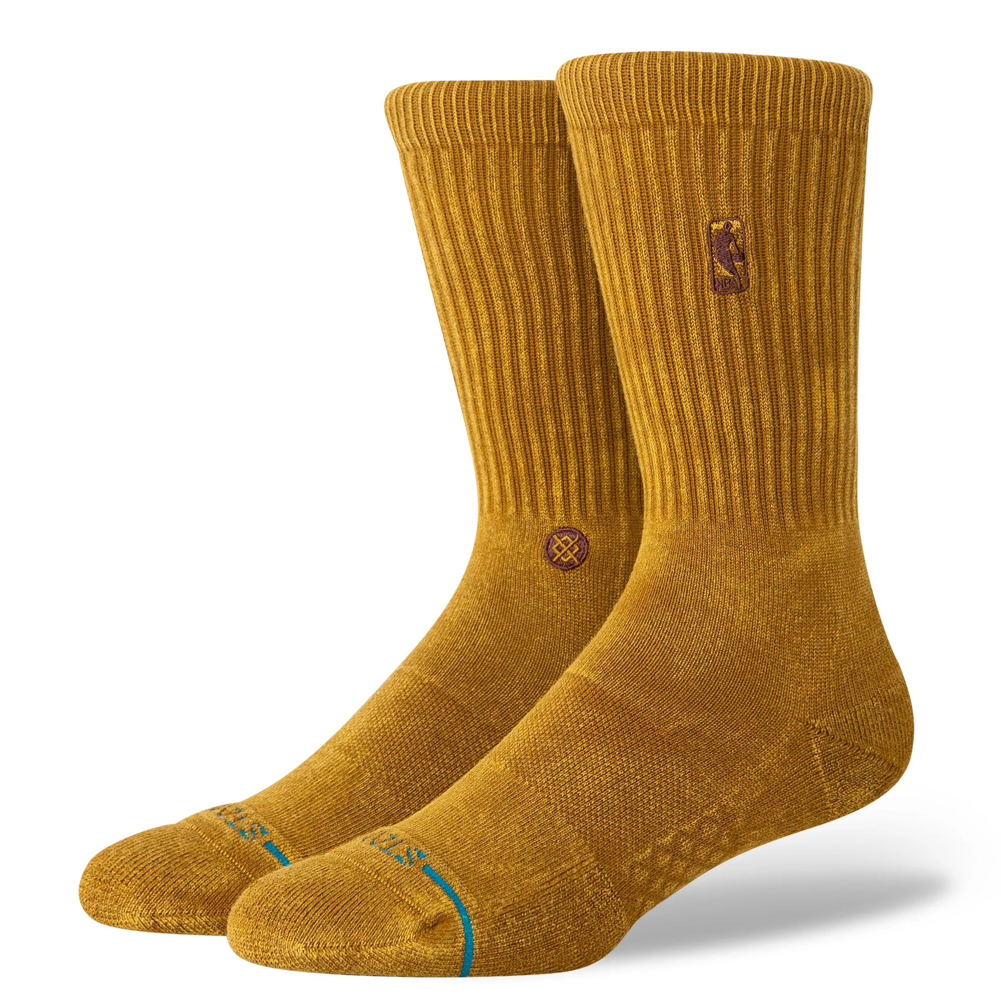 NBA Logoman Wash Crew Socks sold by Stance