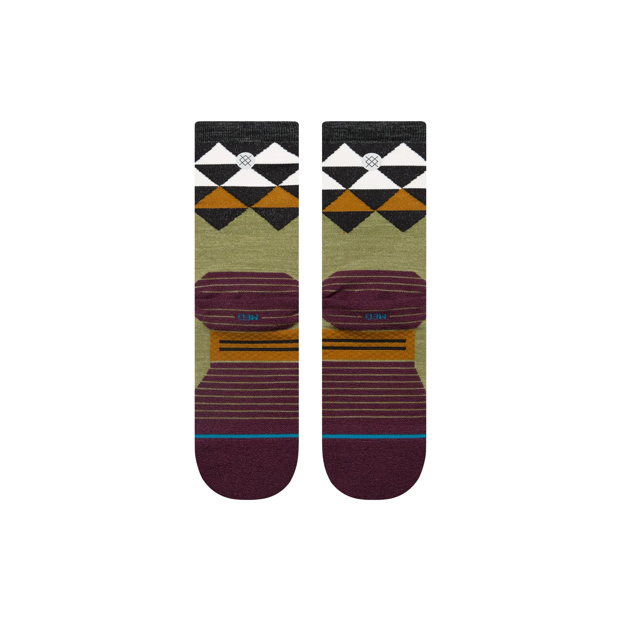 Womens Quadrilateral Light Wool Crew Socks sold by Stance product image thumbnail 3