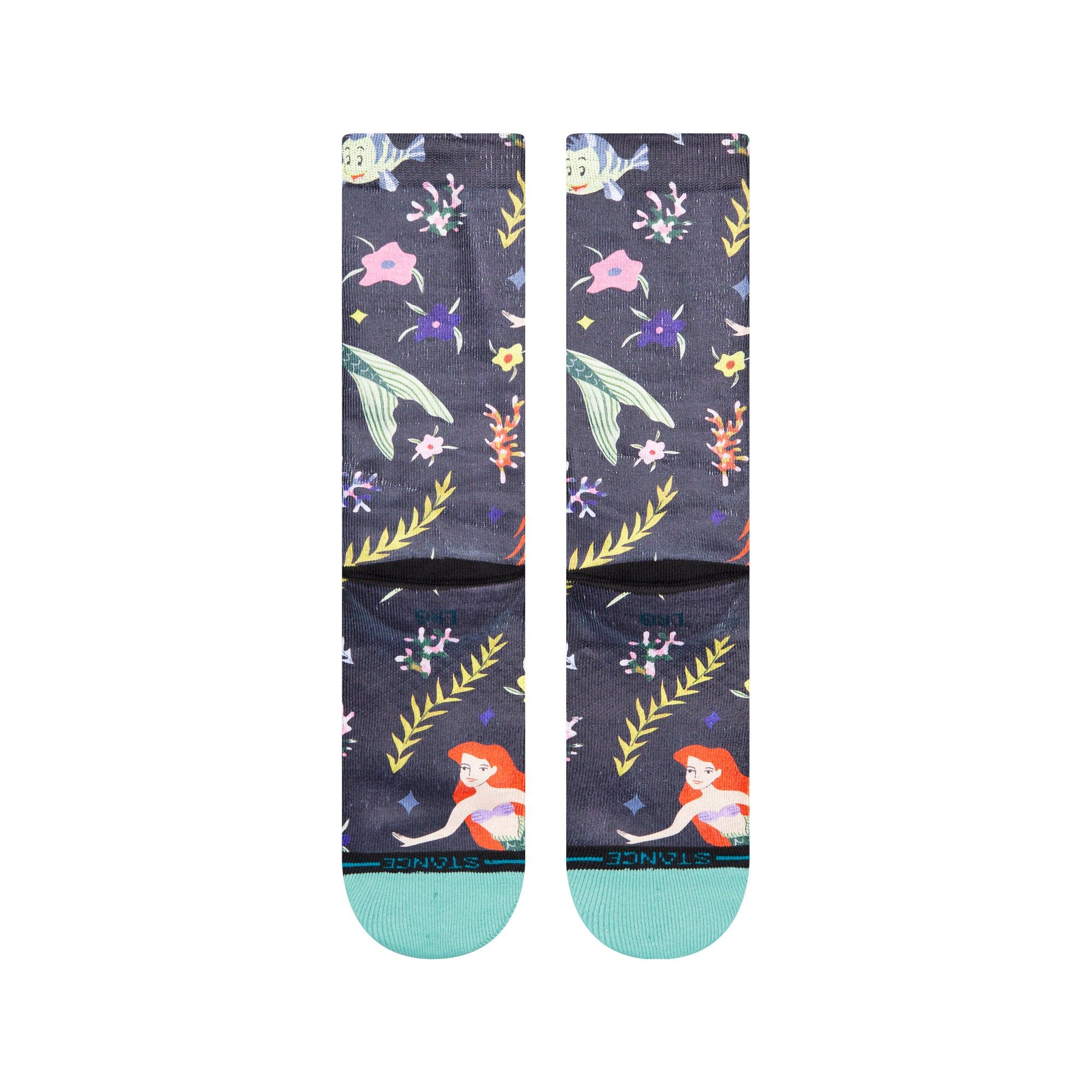 Disney 100 x Estée Preda x Stance Ariel Crew Socks sold by Stance product image thumbnail 3