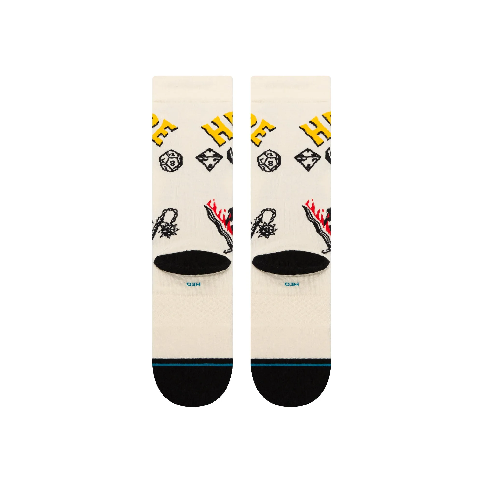 Stranger Things x Stance Hellfire Crew Socks sold by Stance product image thumbnail 3
