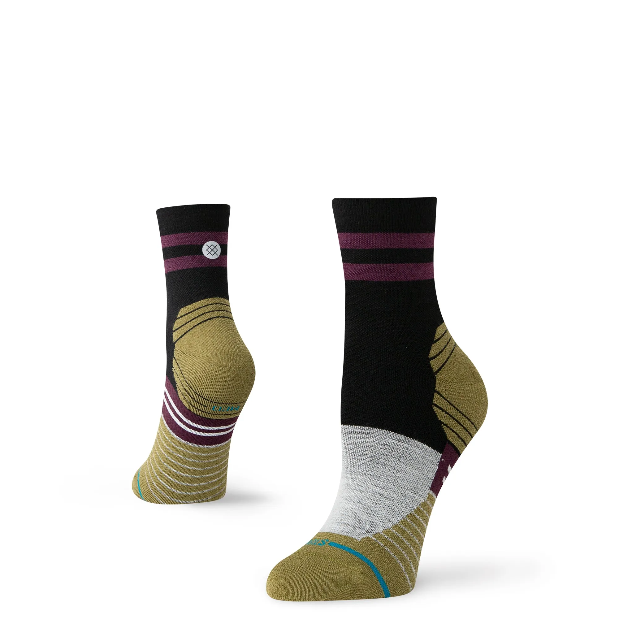 Womens Minimal Light Wool Quarter Socks sold by Stance