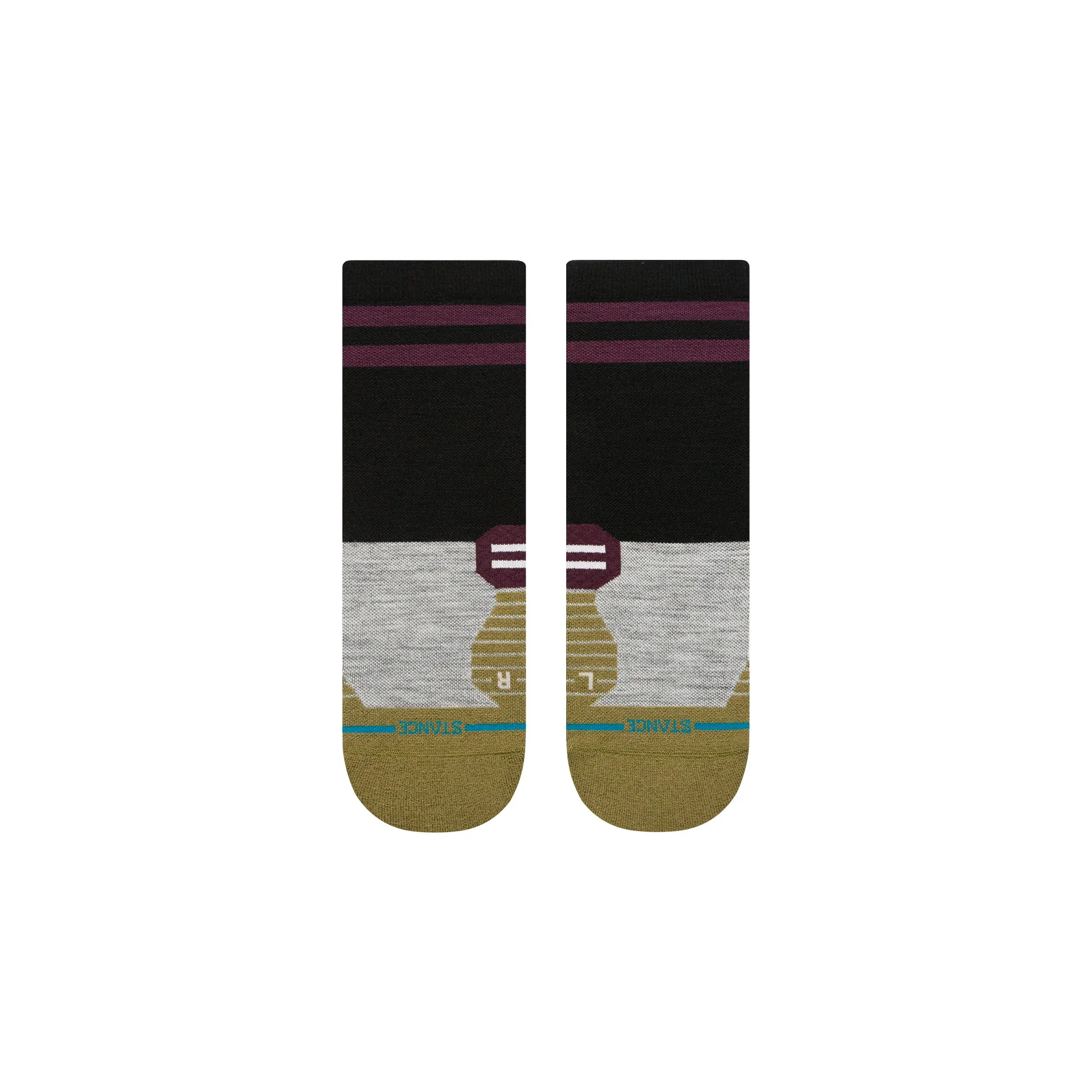 Womens Minimal Light Wool Quarter Socks sold by Stance product image thumbnail 2