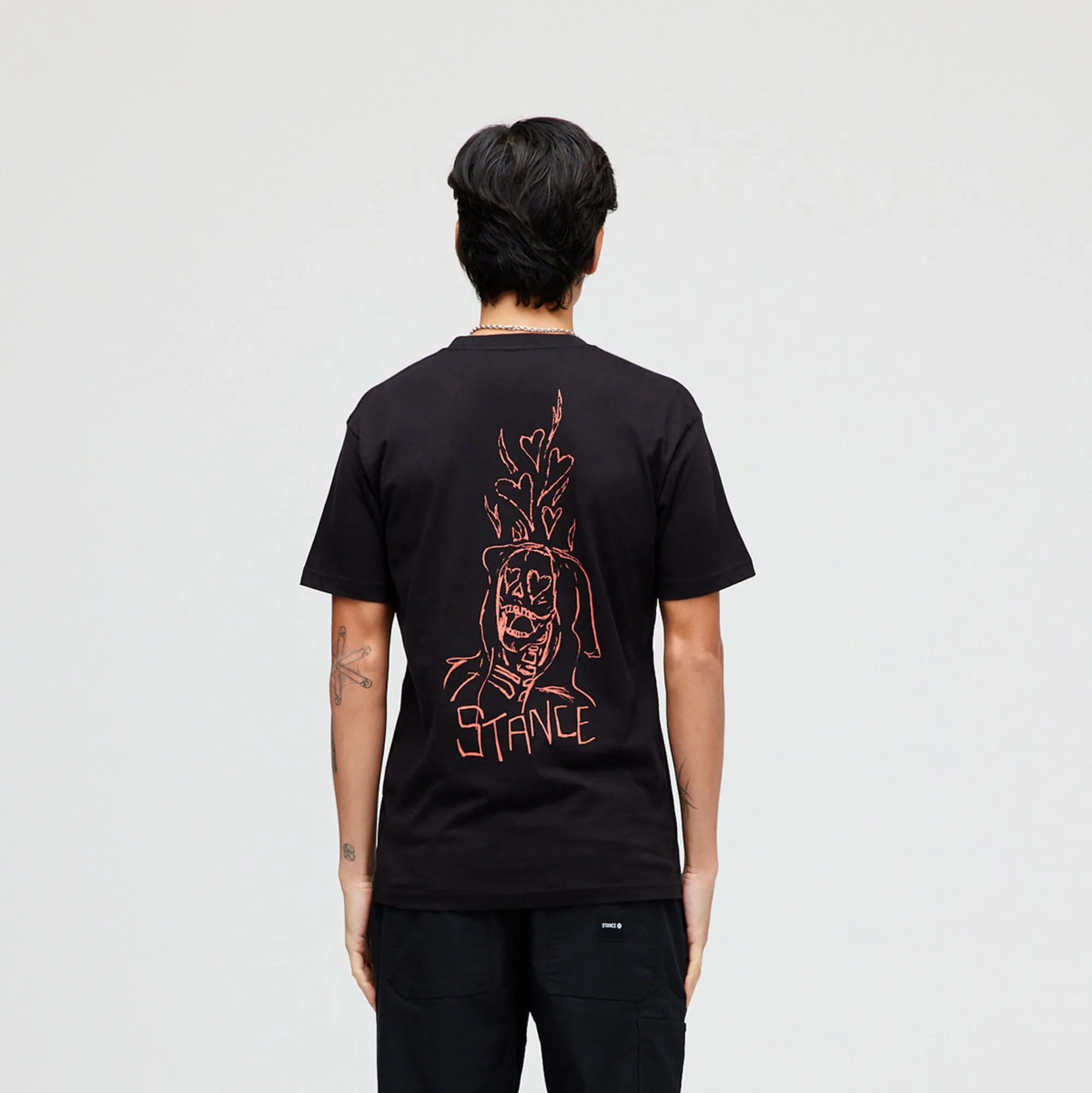 Burn For You T-Shirt sold by Stance product image thumbnail 4