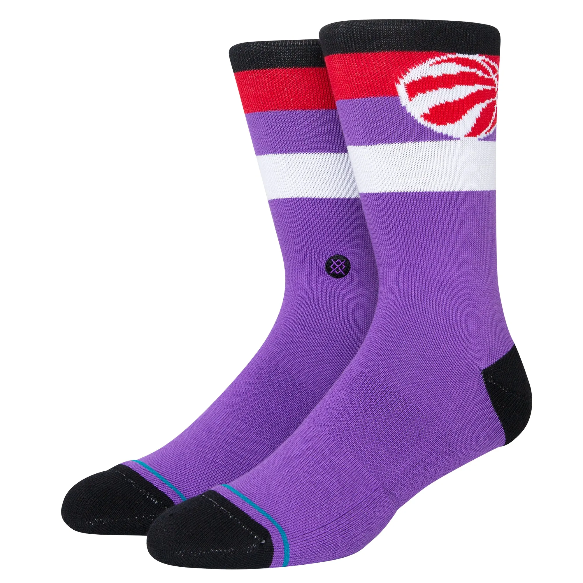 NBA Toronto Raptors Crew Socks 2 Pack sold by Stance product image thumbnail 2