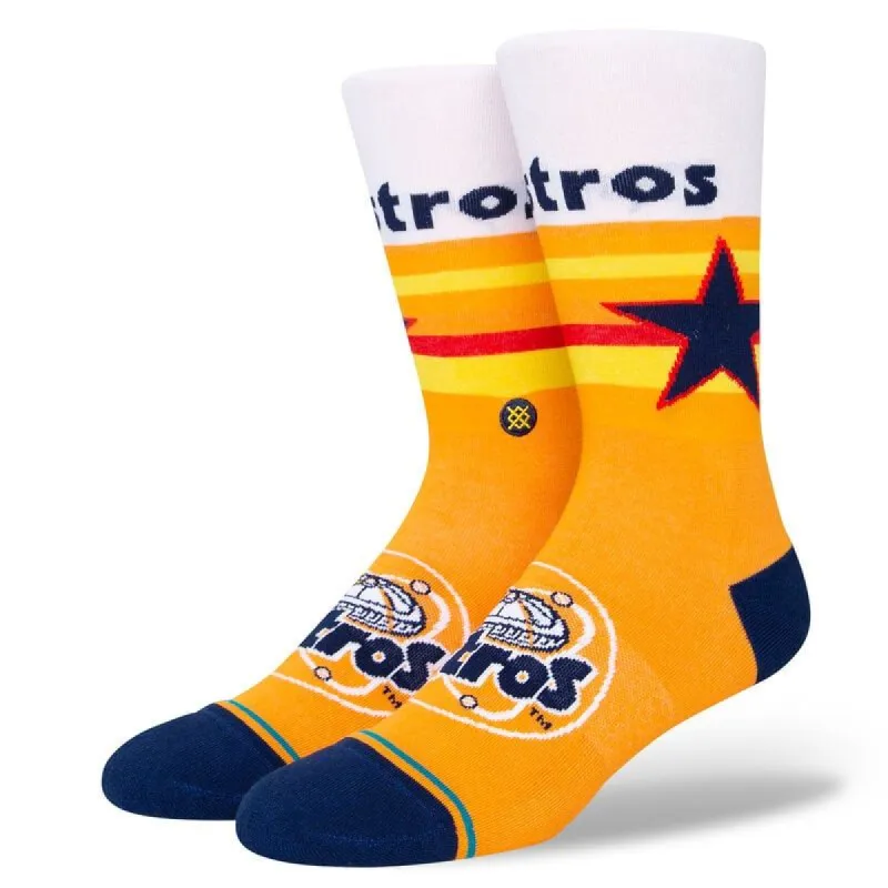 Mlb Houston Astros Astrodome Crew Socks sold by Stance