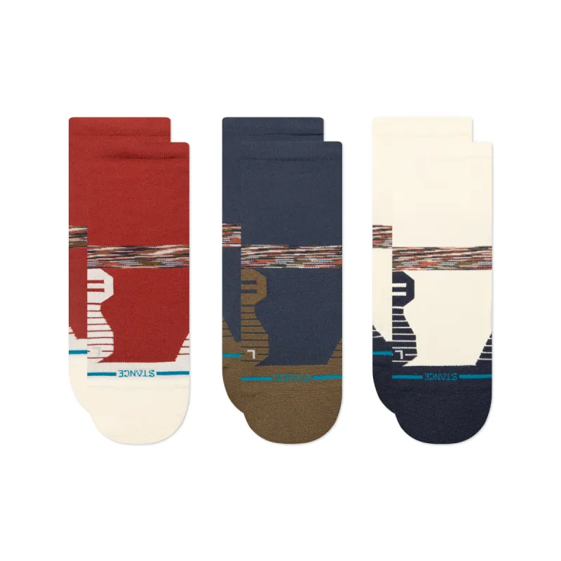 Riveen Quarter Socks 3 Pack sold by Stance