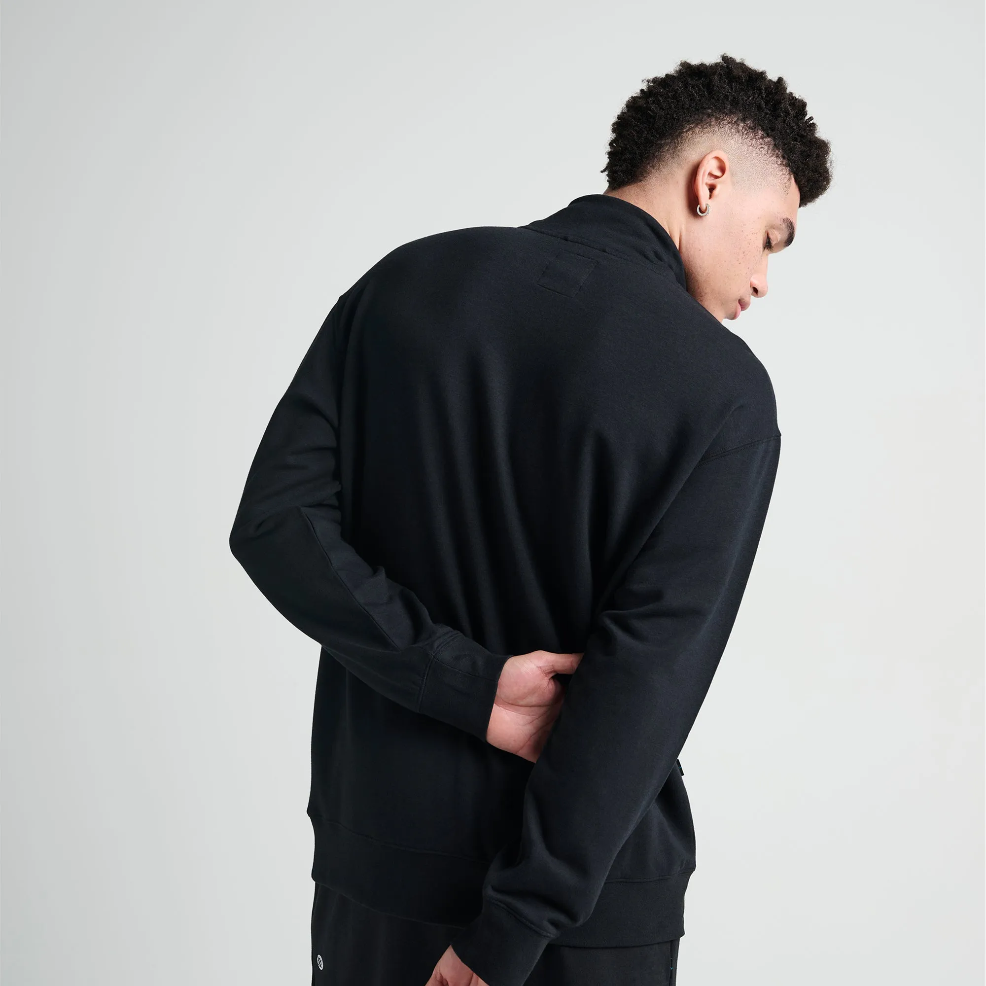 Shelter 1/2 Zip Crewneck sold by Stance product image thumbnail 4