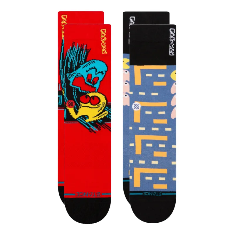 Pac-Man x Stance Crew Socks Set sold by Stance