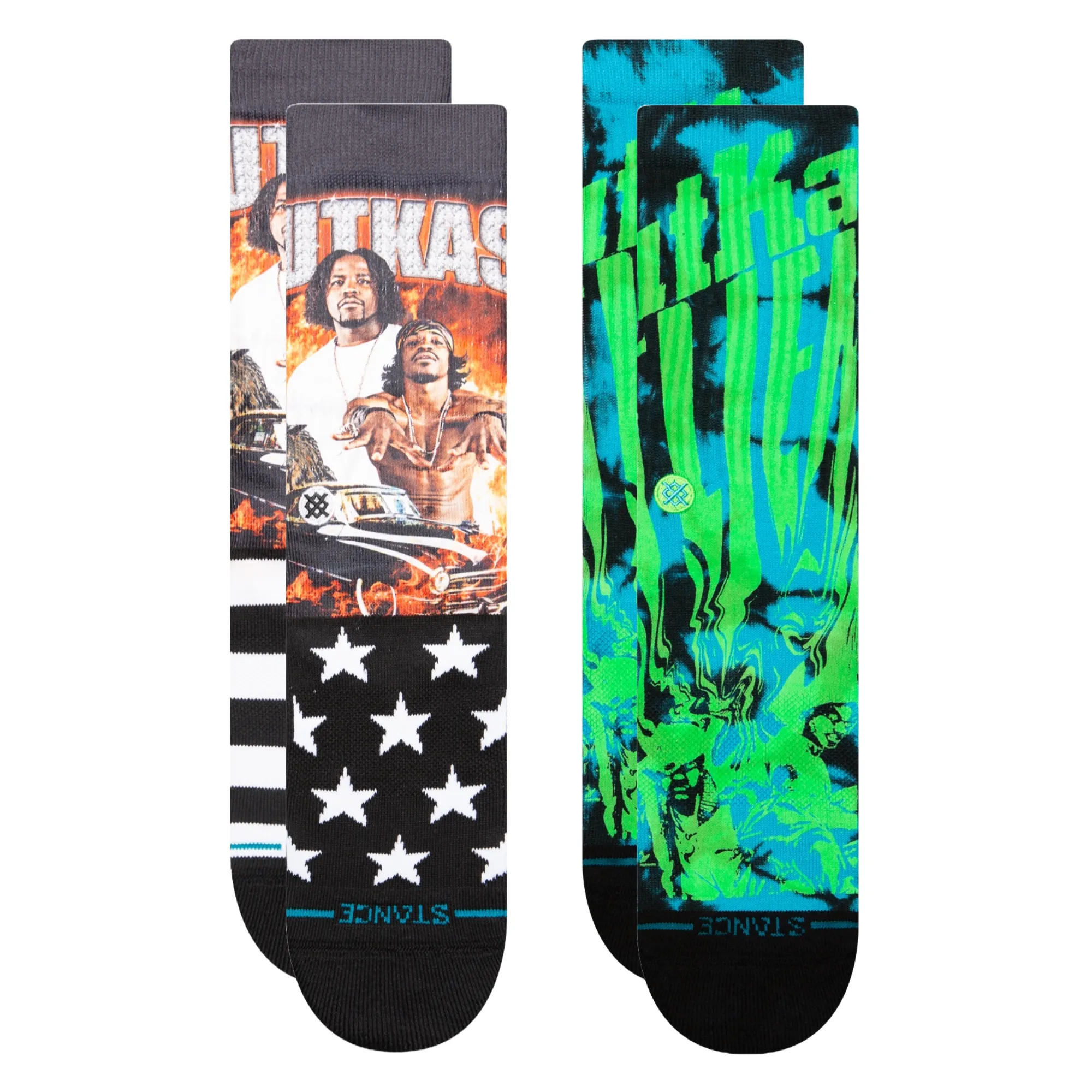 Outkast x Stance Crew Socks Set sold by Stance