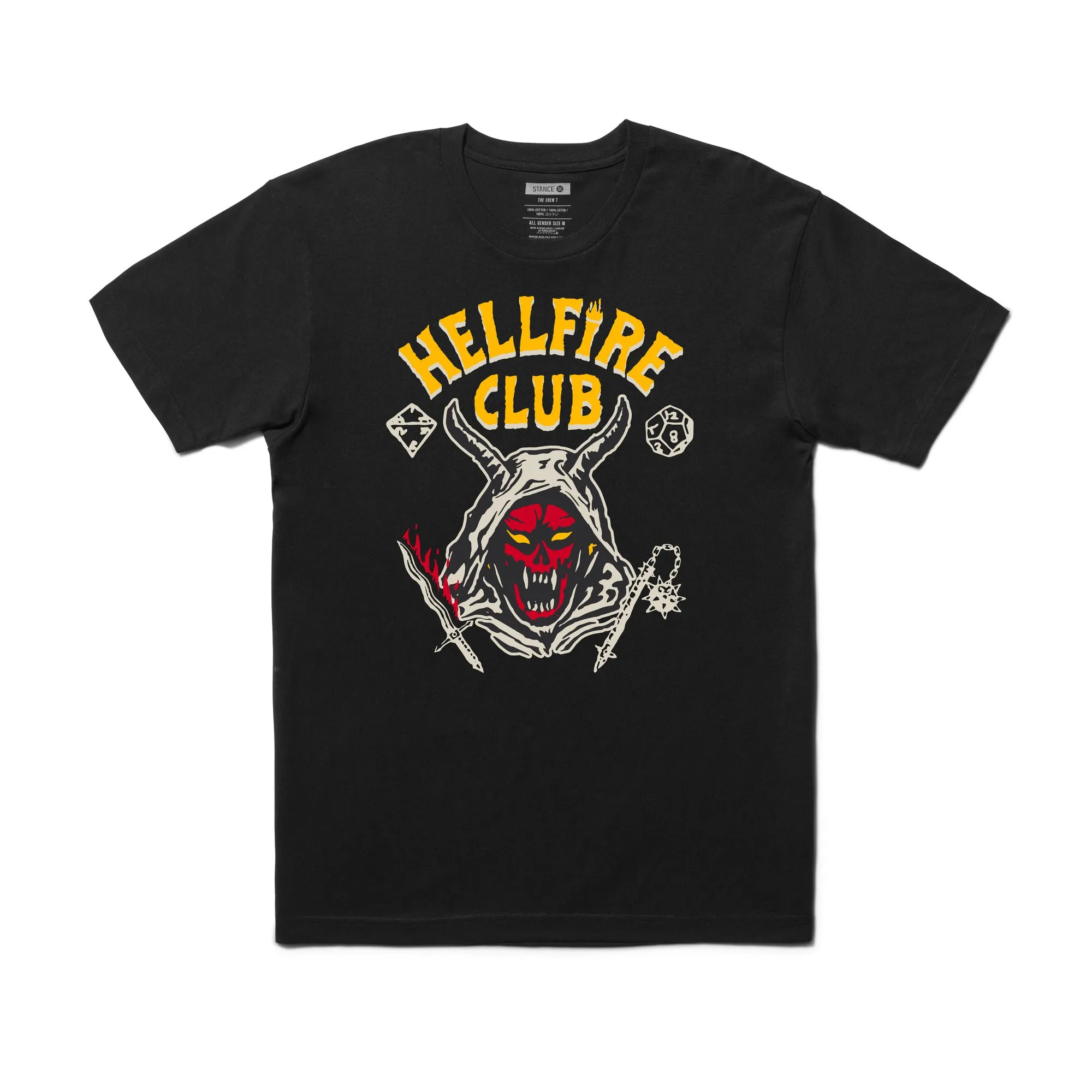 Stranger Things x Stance Hellfire T-Shirt sold by Stance