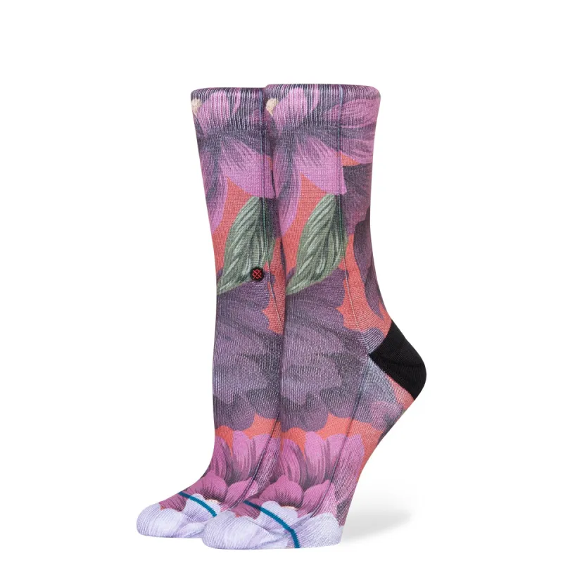 Womens Nice To Meet You Crew Socks sold by Stance