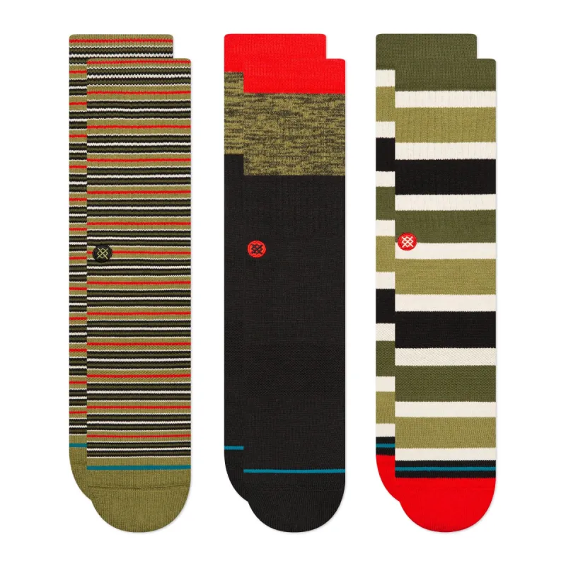 Hahalidayz Crew Socks 3 Pack sold by Stance