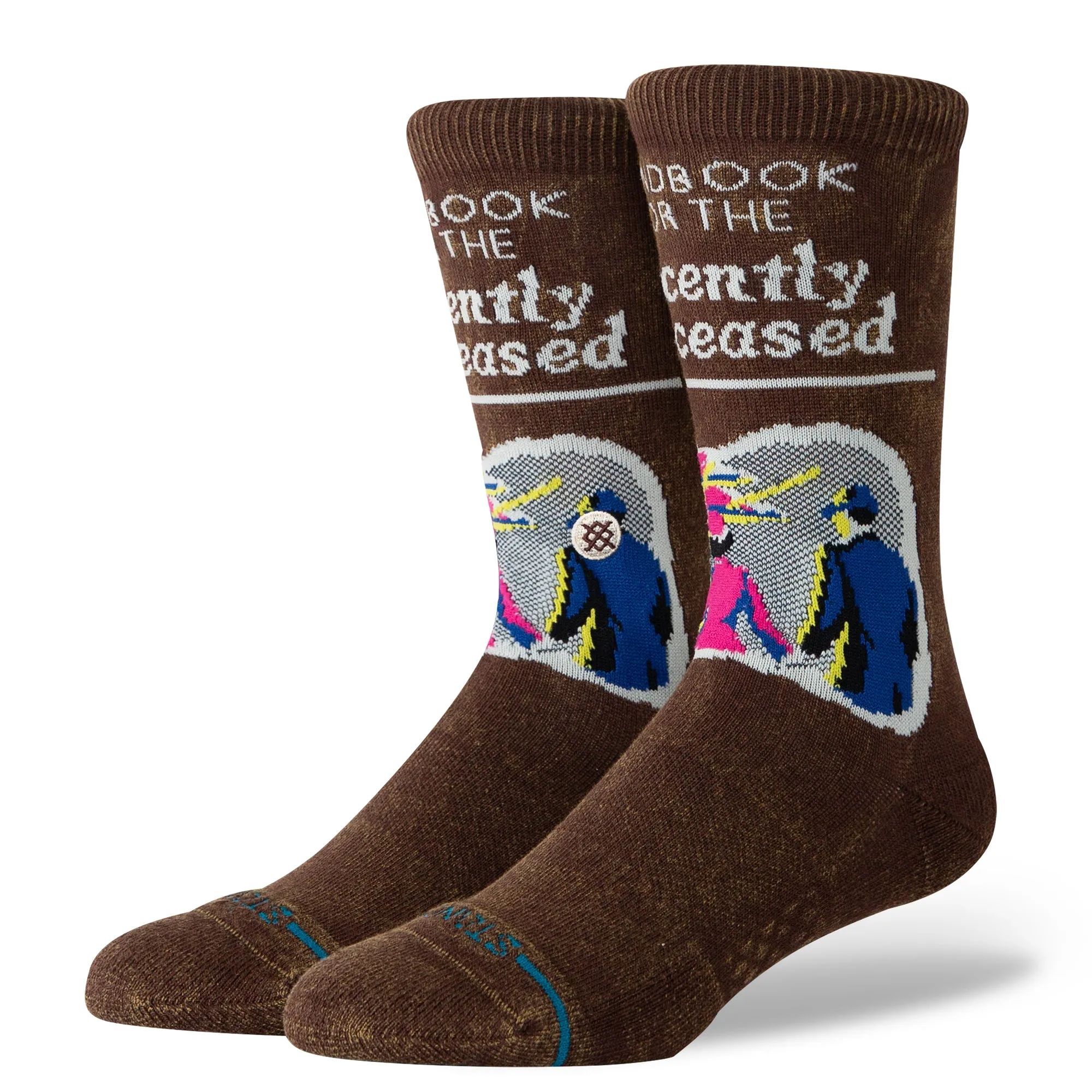 Beetlejuice x Stance Recently Deceased Crew Socks sold by Stance