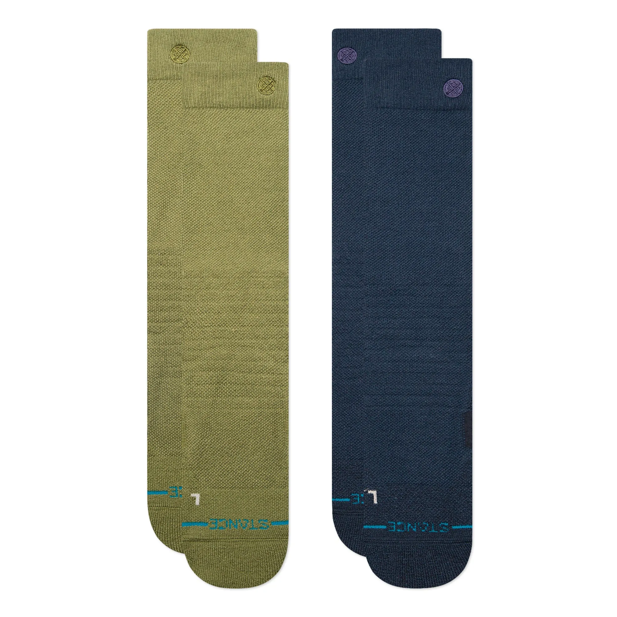 Iconic Snow Otc Socks 2 Pack sold by Stance
