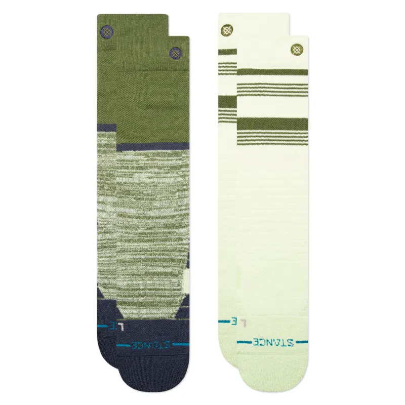 Backside Snow Otc Socks 2 Pack sold by Stance