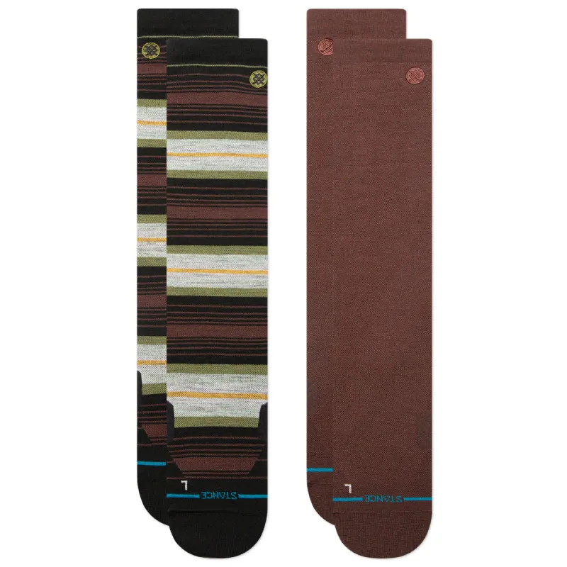 Venture Wool Snow Otc Socks 2 Pack sold by Stance