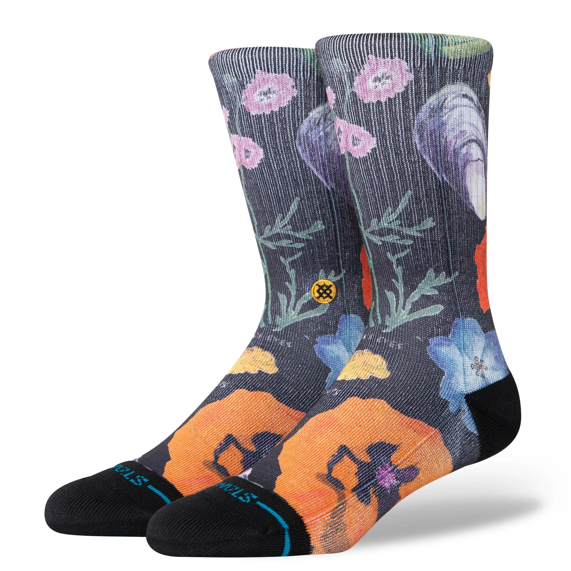 Lucias Floral Crew Socks sold by Stance