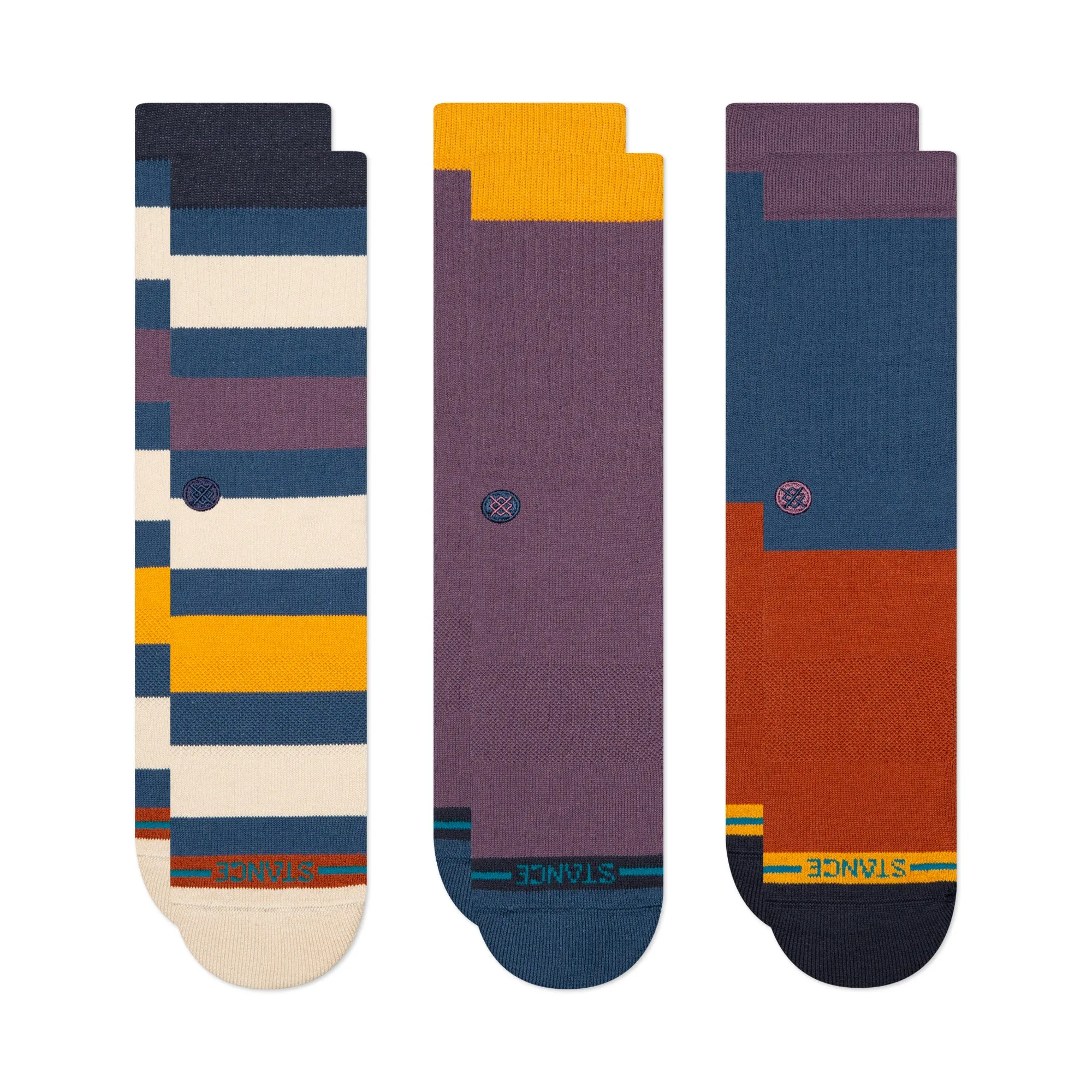 Dexter Crew Socks 3 Pack sold by Stance