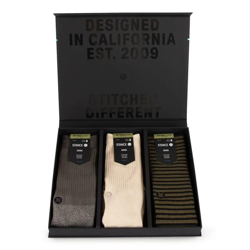 Butter Blend™ Crew Socks Box Set sold by Stance