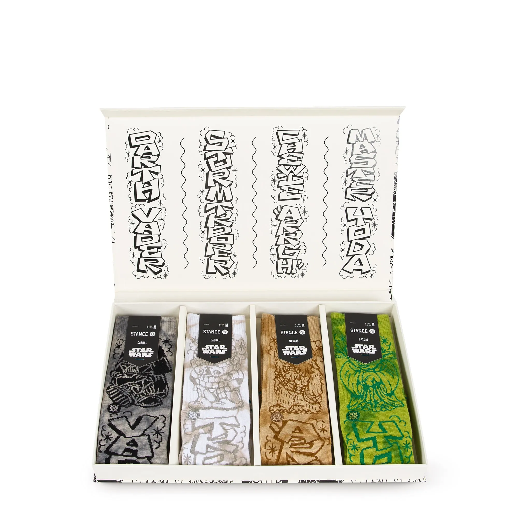 Star Wars By DJ Javier x Stance Crew Socks Box Set sold by Stance