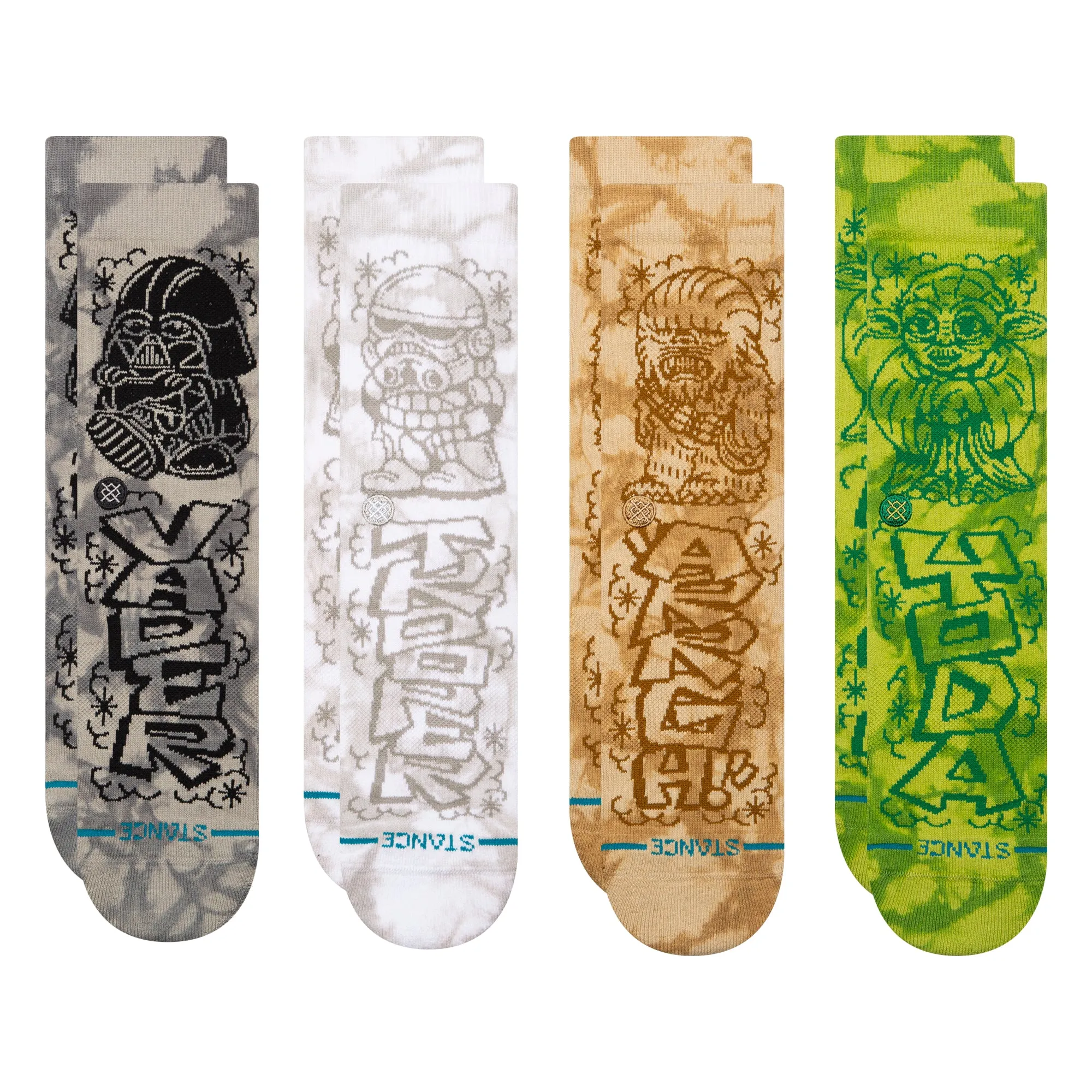 Star Wars By DJ Javier x Stance Crew Socks Box Set sold by Stance product image thumbnail 2
