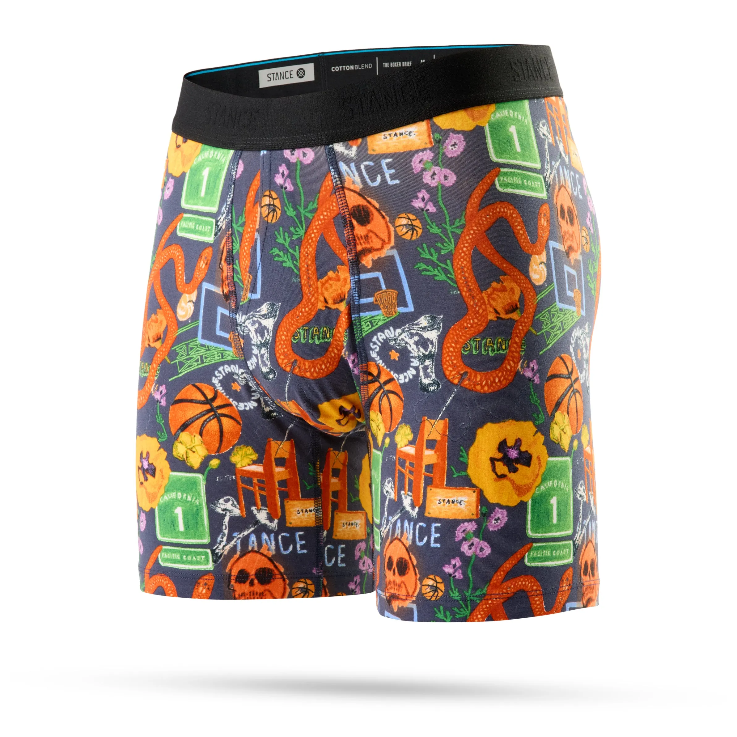 Ode To Cali Boxer Brief sold by Stance