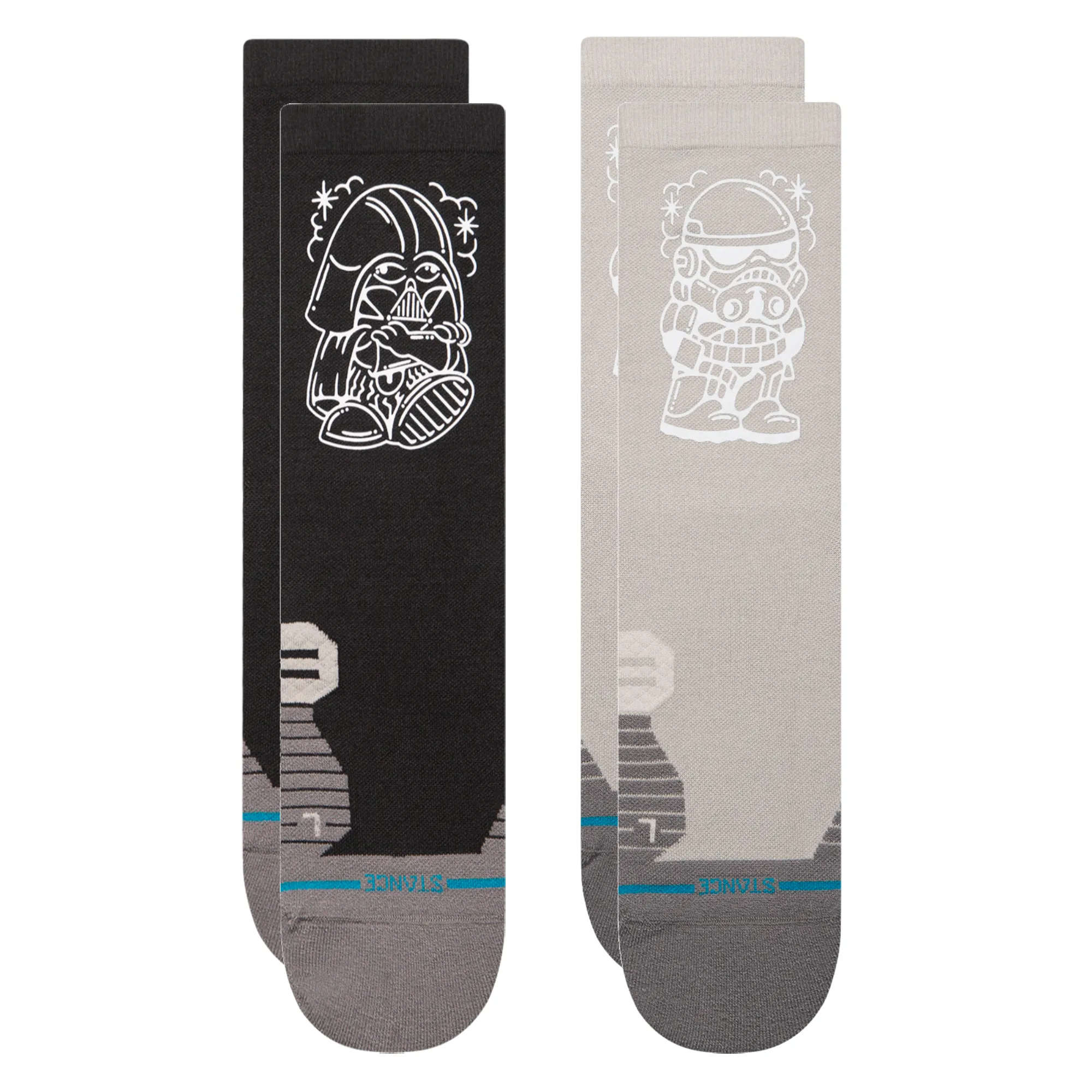 Star Wars By DJ Javier x Stance Performance Crew Socks Set sold by Stance
