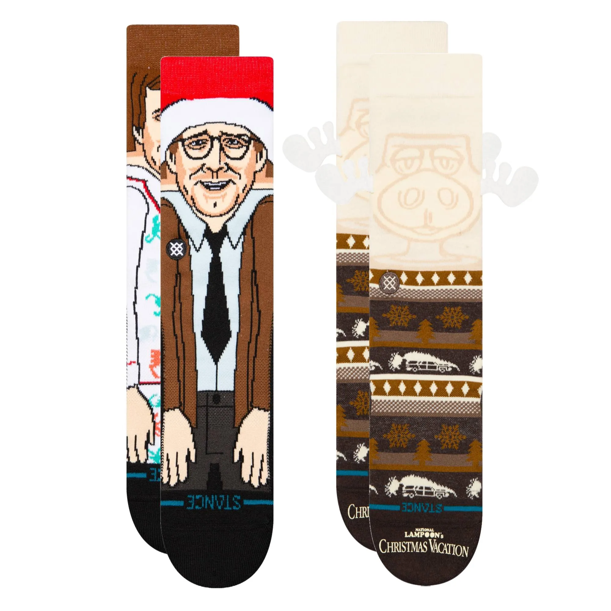 Christmas Vacation x Stance Crew Socks Set sold by Stance