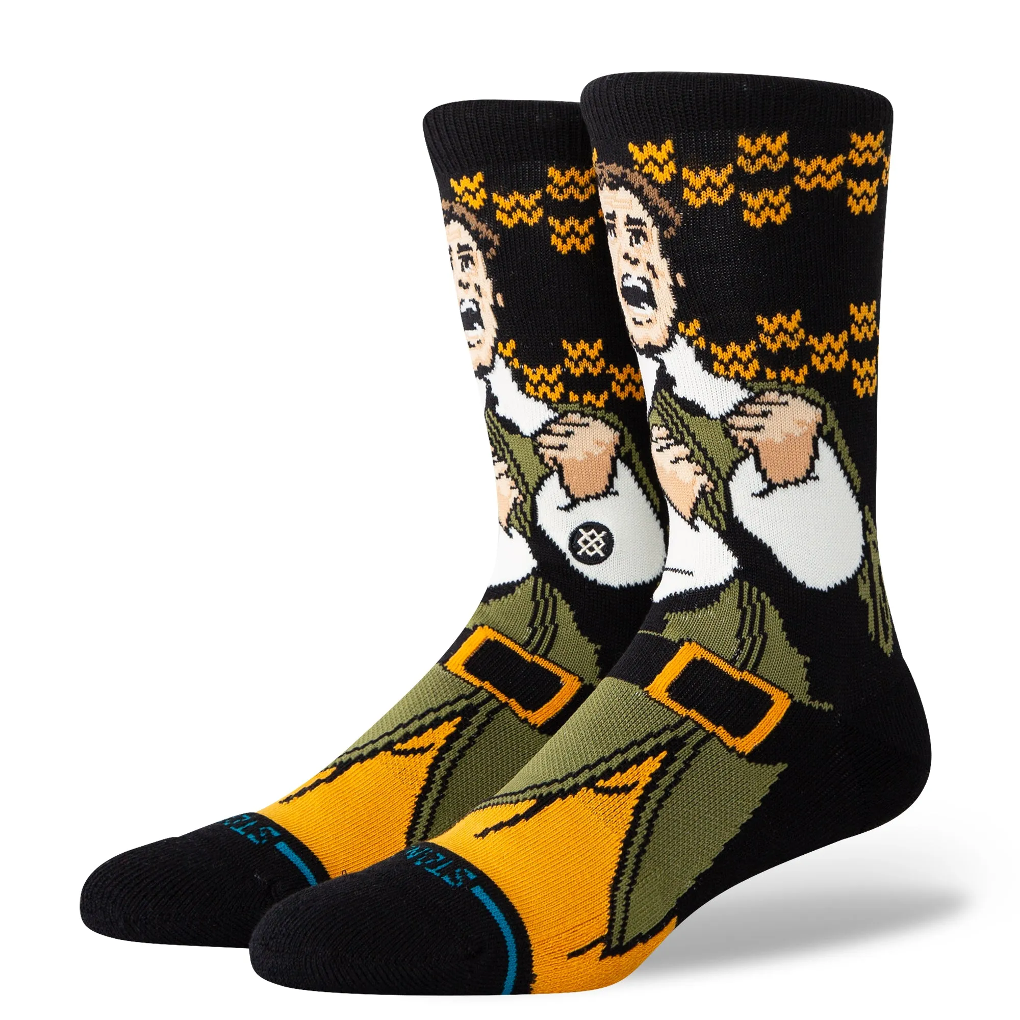 Elf x Stance I Know Him Crew Socks Set sold by Stance product image thumbnail 3