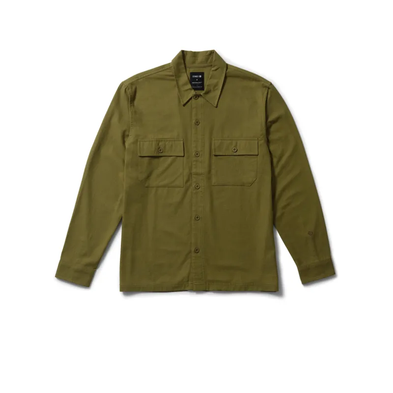 Lowell Long Sleeve Button Up made by Stance