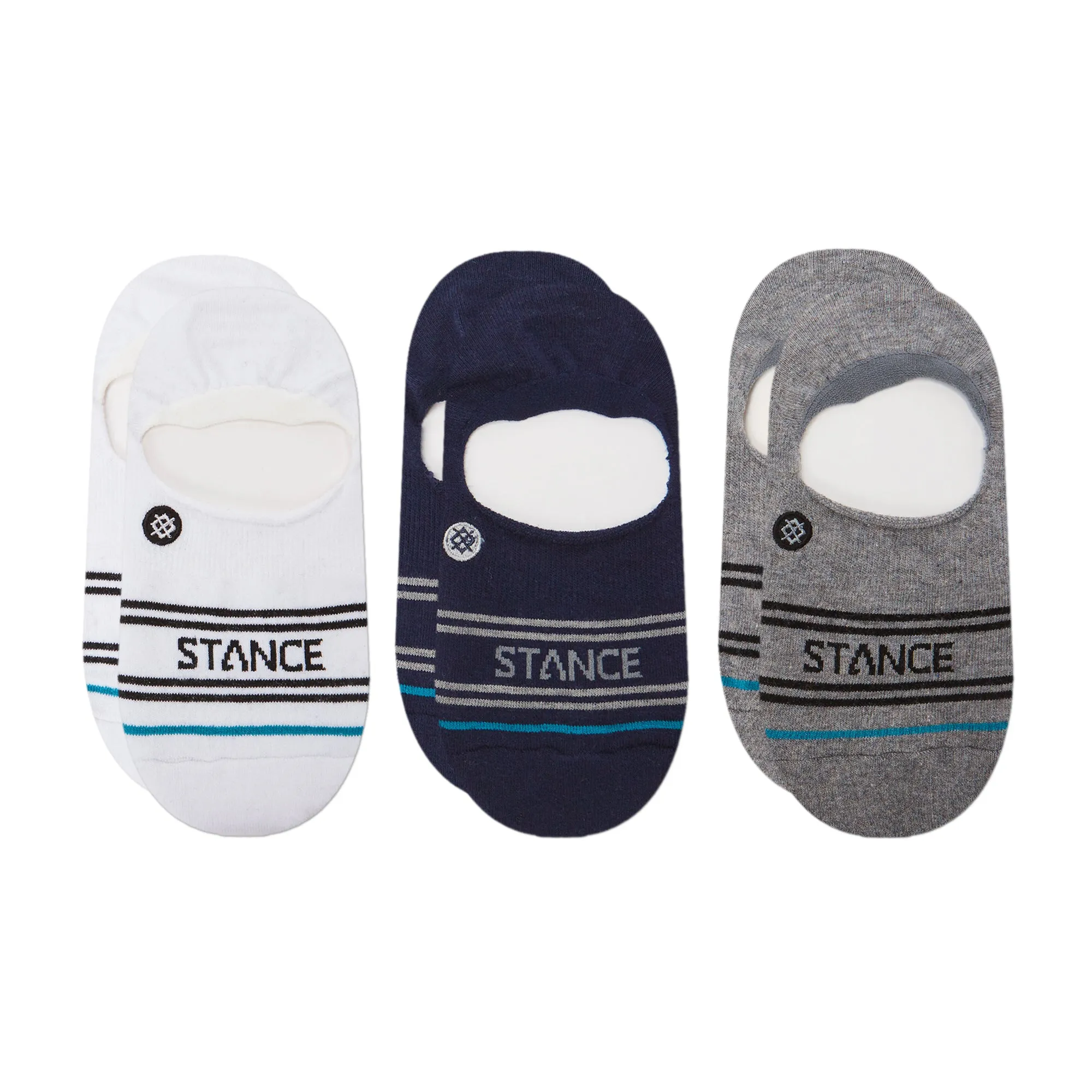 Basic No Show Socks 3 Pack sold by Stance product image thumbnail 5