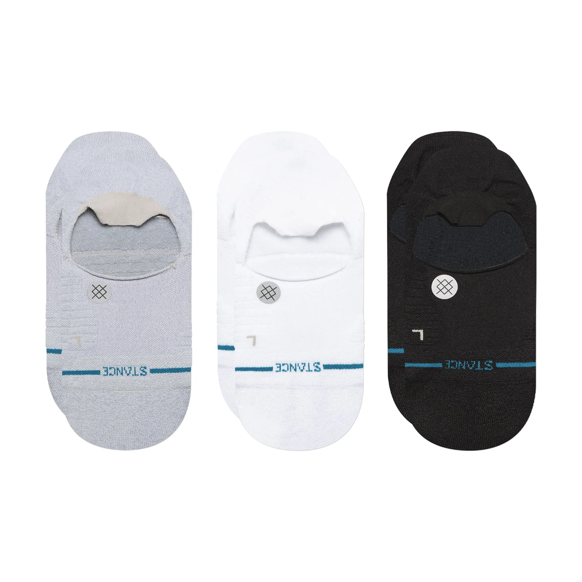 Light 3 Pack No Show Socks sold by Stance