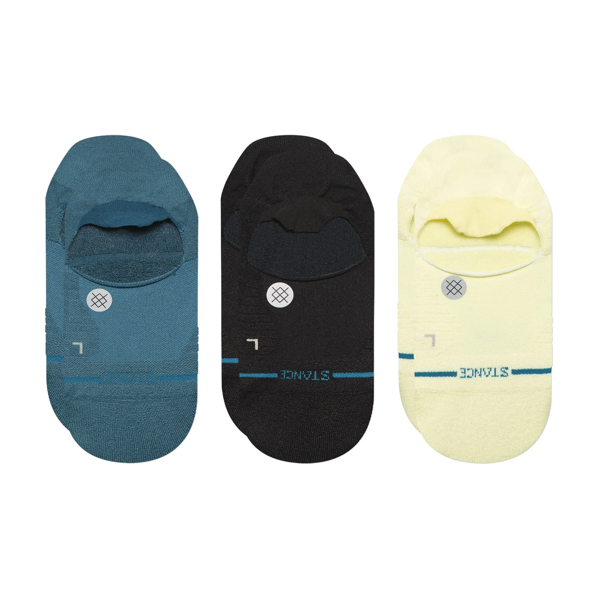 Light 3 Pack No Show Socks sold by Stance product image thumbnail 2
