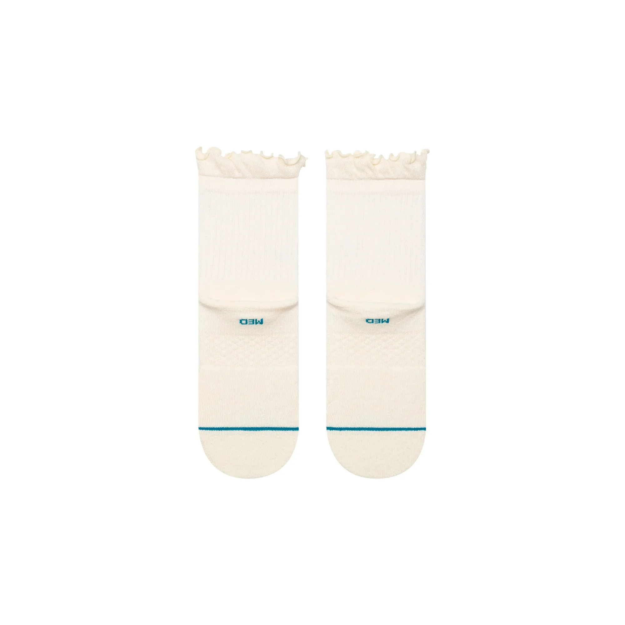 Womens Ruffle Quarter Socks sold by Stance product image thumbnail 3