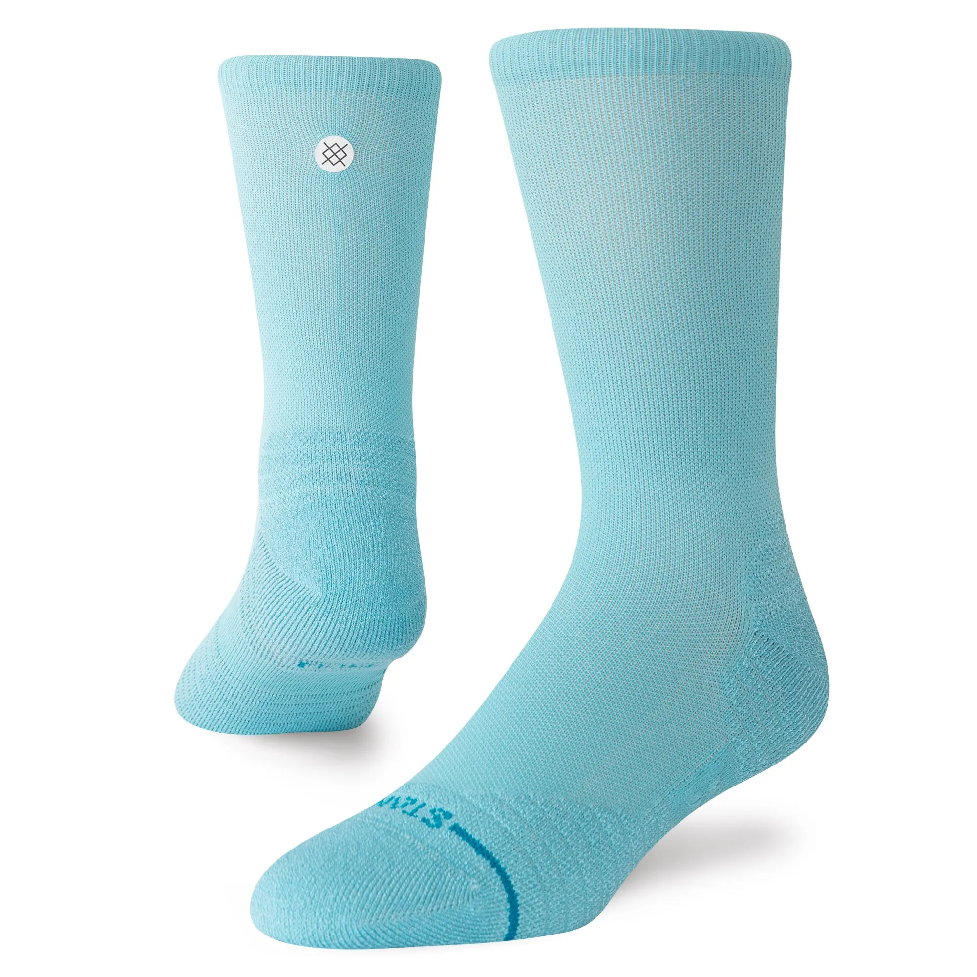 Teal Mid Crew Socks sold by Stance