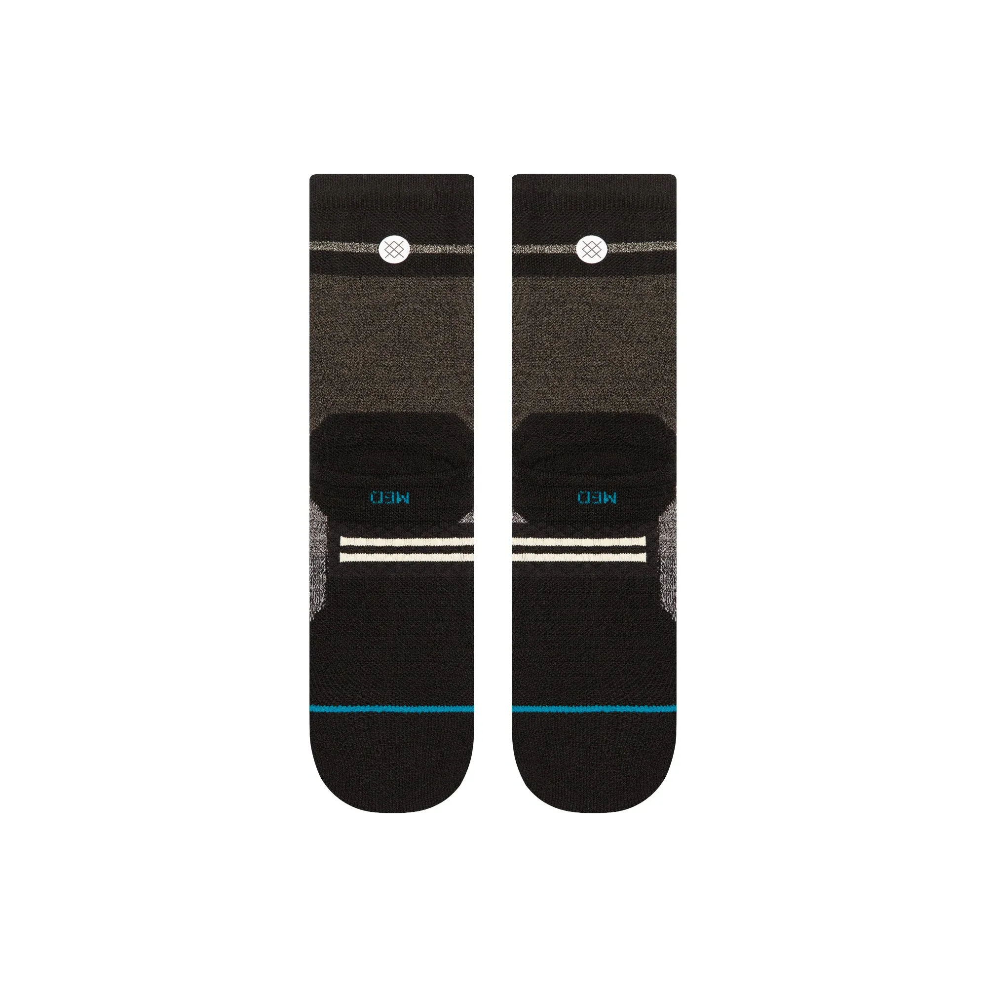 Trenton Mid Wool Crew Socks sold by Stance product image thumbnail 3