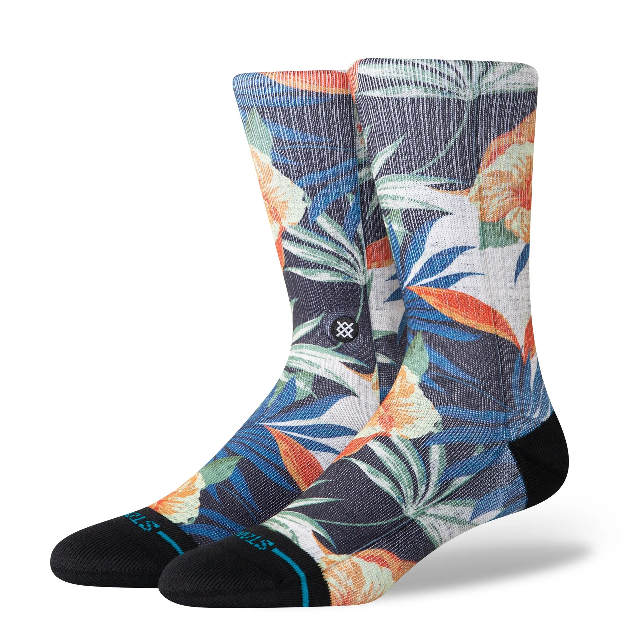 Tiki Tides Crew Socks sold by Stance