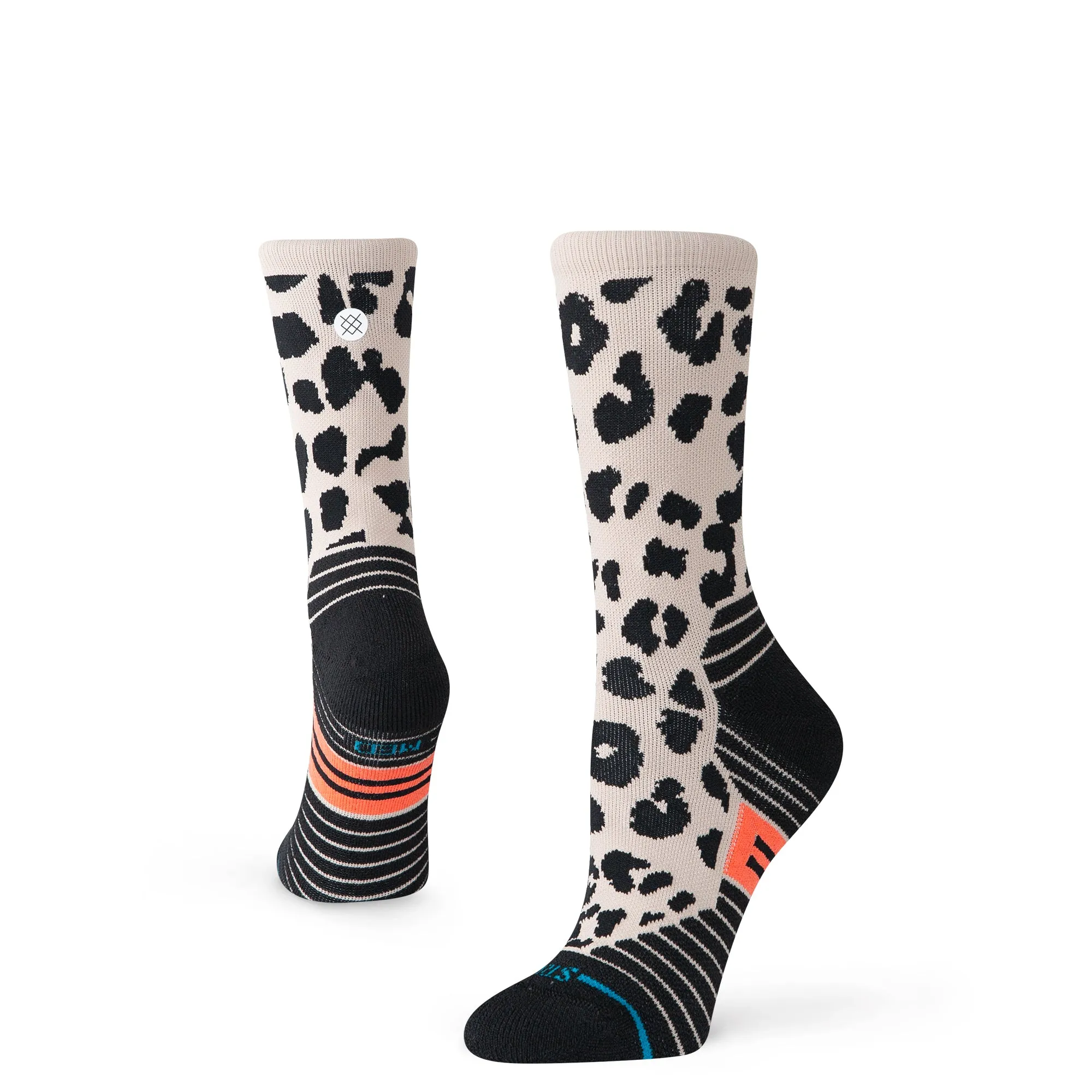 Womens Animaniac Mid Crew Socks sold by Stance