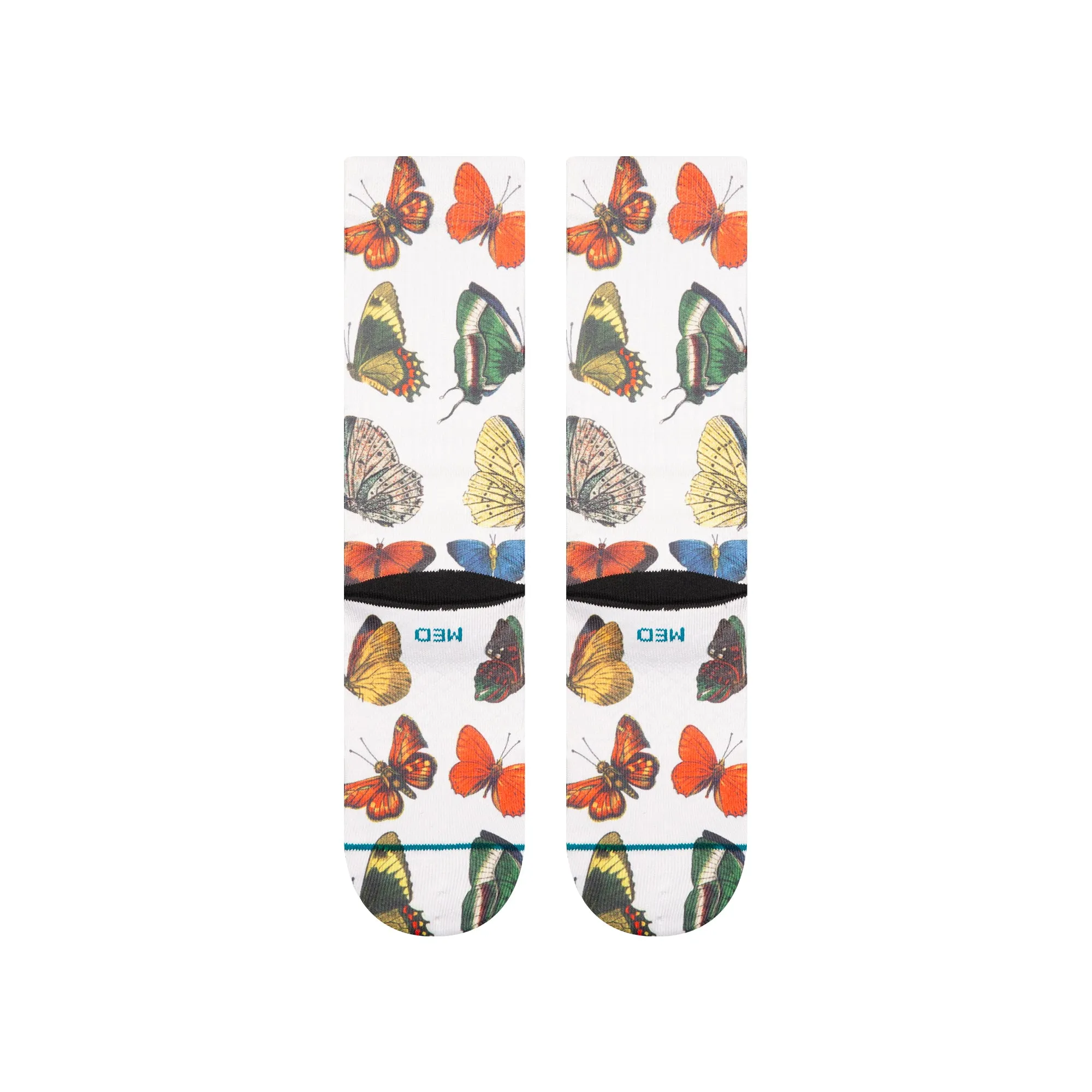 Womens Flutterby Crew Socks sold by Stance product image thumbnail 3