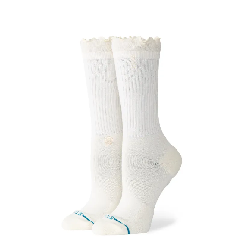Womens Ruffle Crew Socks sold by Stance