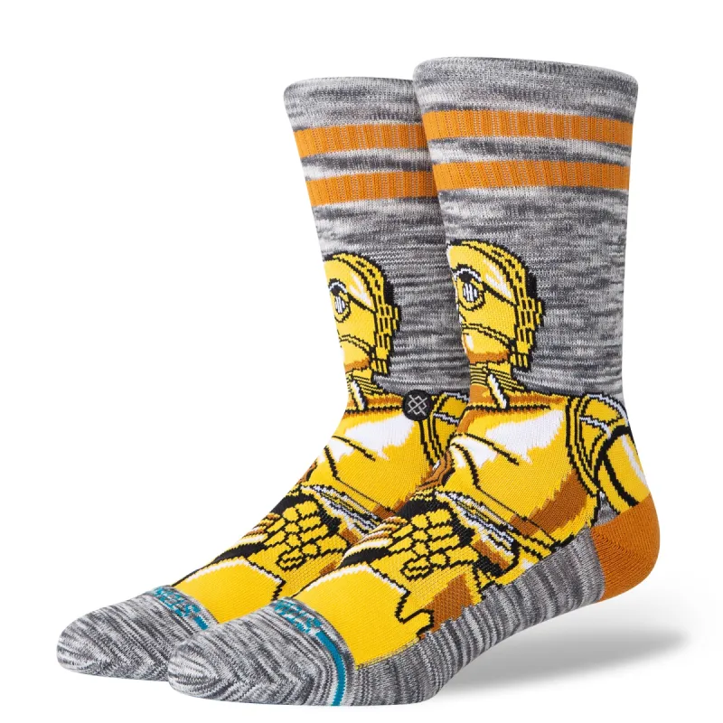 Star Wars x Stance C3PO Crew Socks sold by Stance
