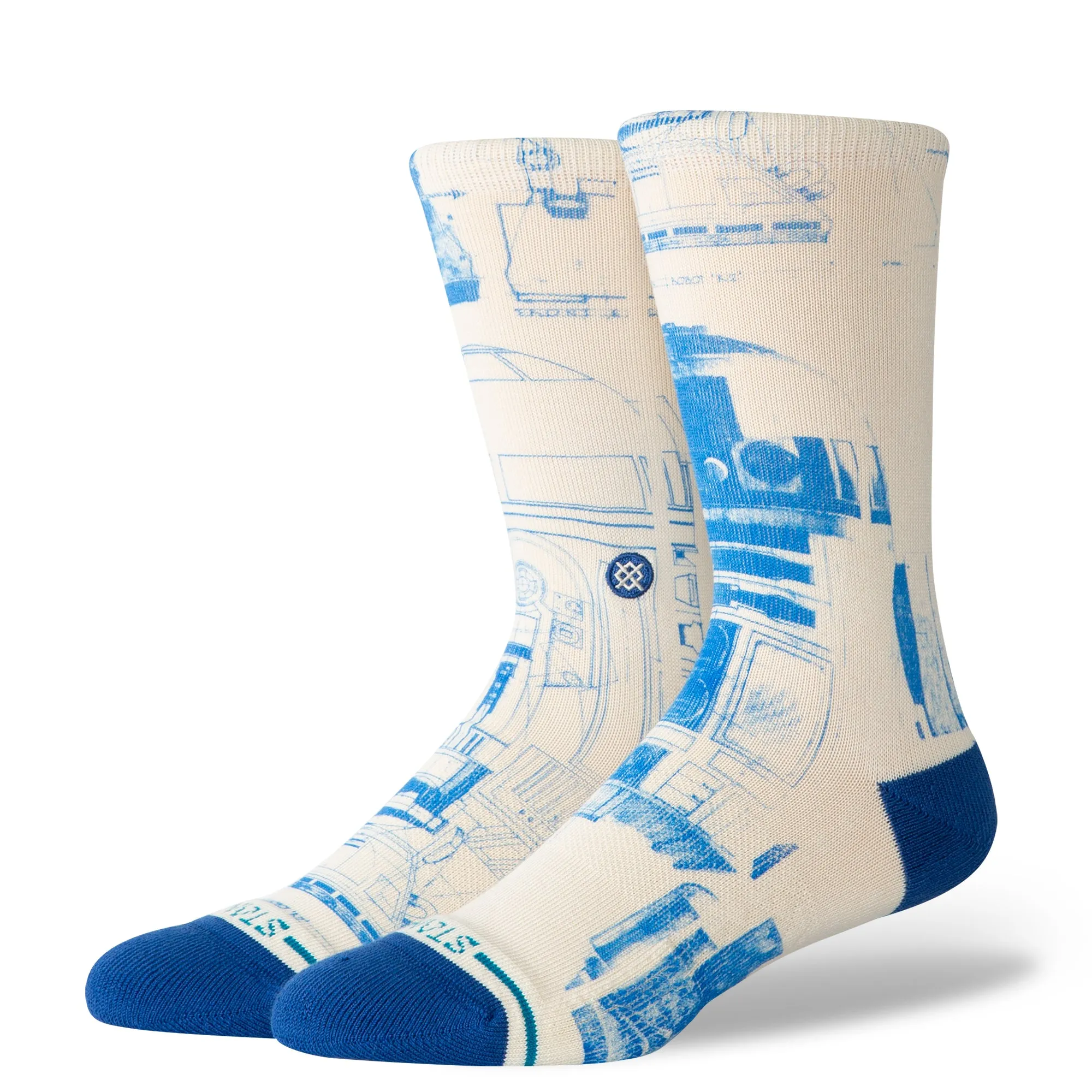 Star Wars x Stance R2 D2 Crew Socks sold by Stance