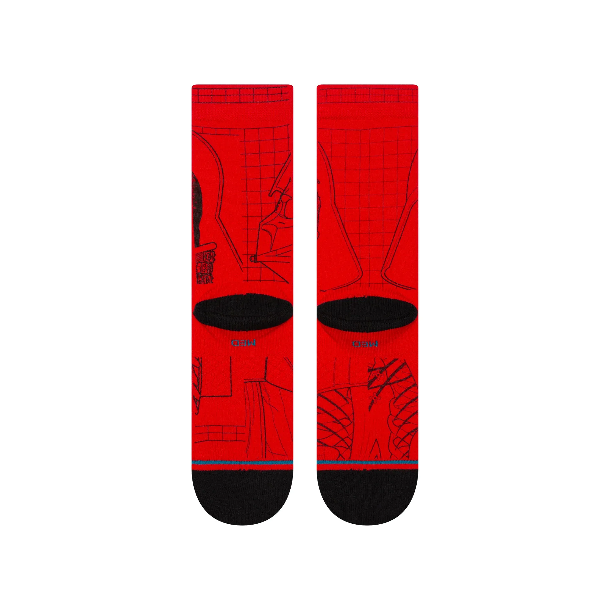 Star Wars x Stance Vader Crew Socks sold by Stance product image thumbnail 3