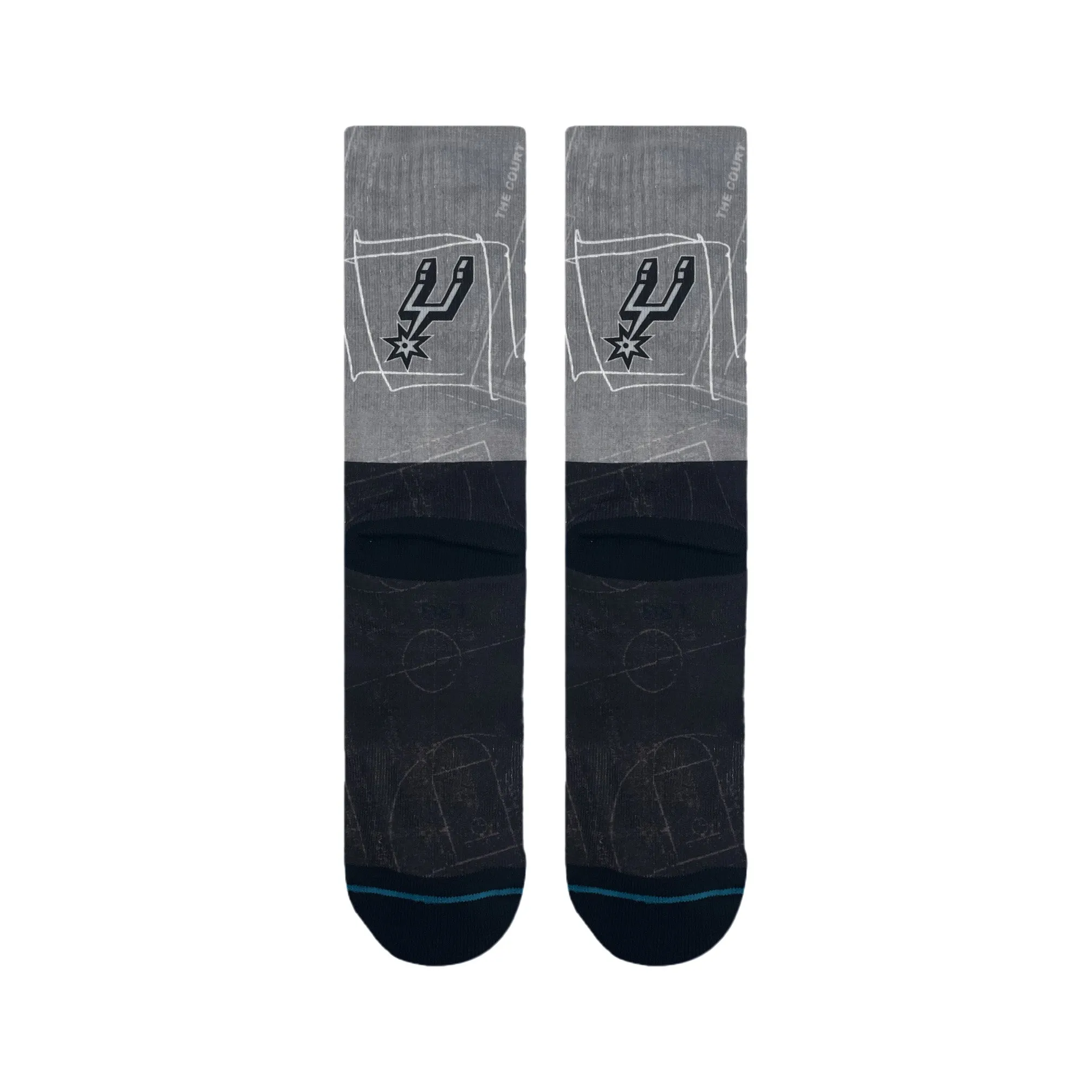NBA x Stance Pasted Crew Socks sold by Stance product image thumbnail 3