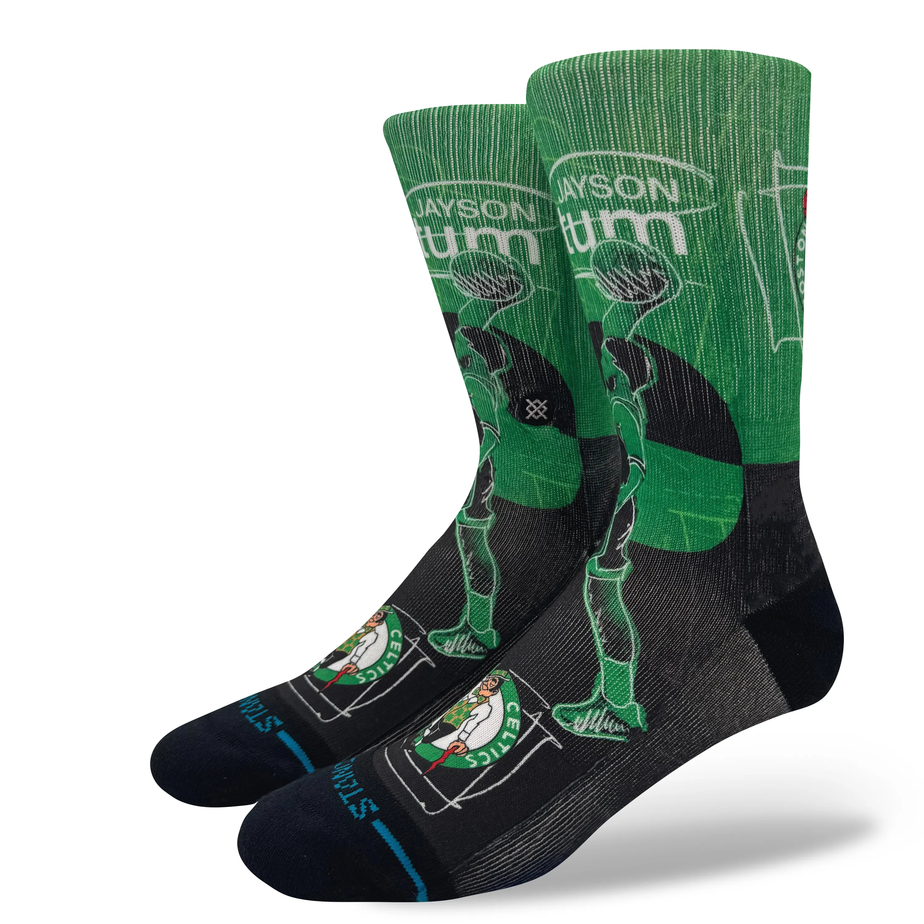 NBA x Stance Pasted Crew Socks sold by Stance product image thumbnail 4