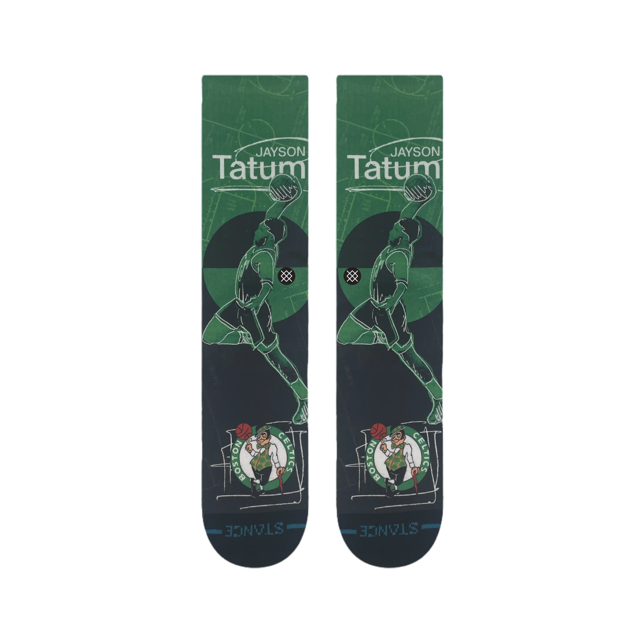 NBA x Stance Pasted Crew Socks sold by Stance product image thumbnail 5