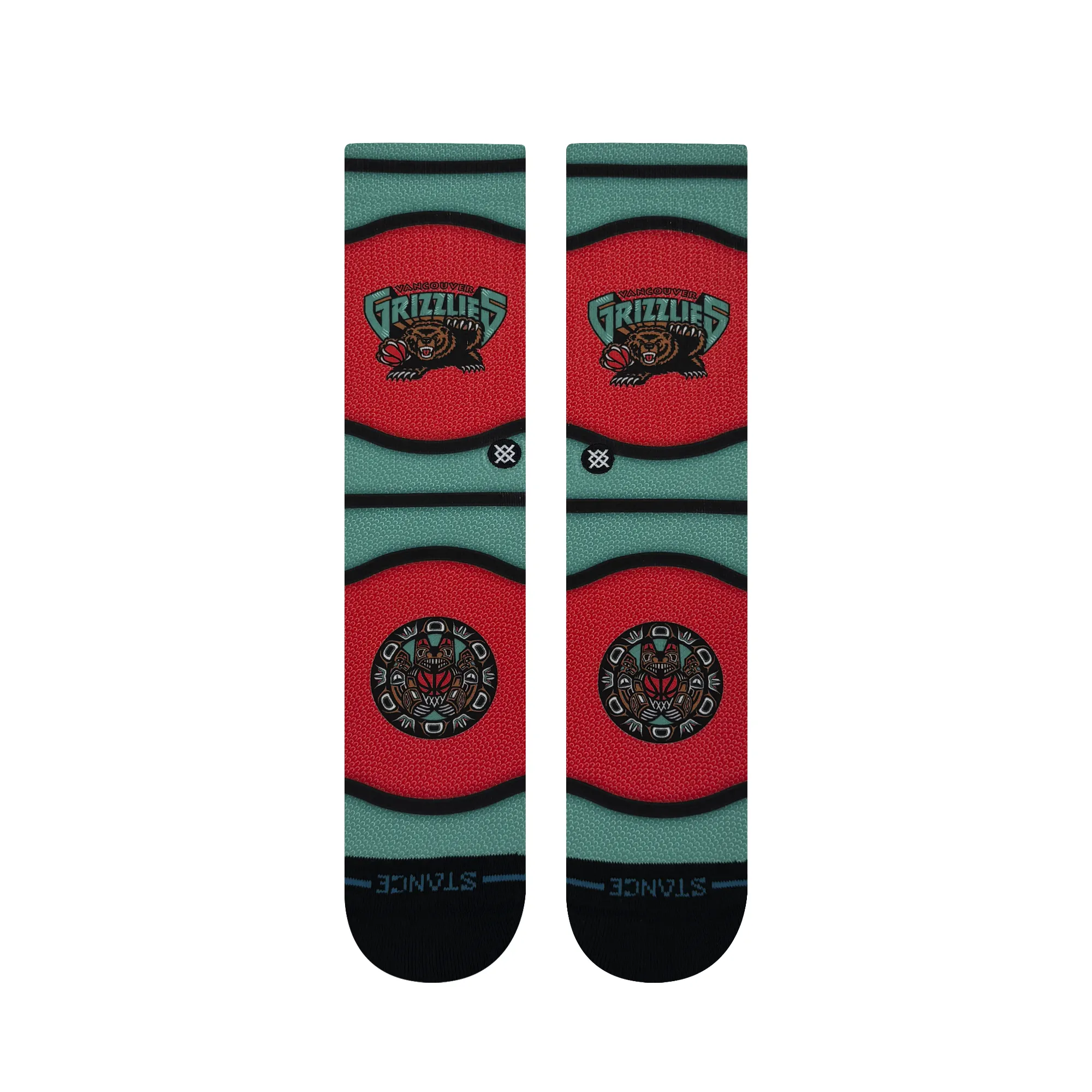 NBA x Stance Mini Ball Hardwood Classics Crew Socks sold by Stance product image thumbnail 2