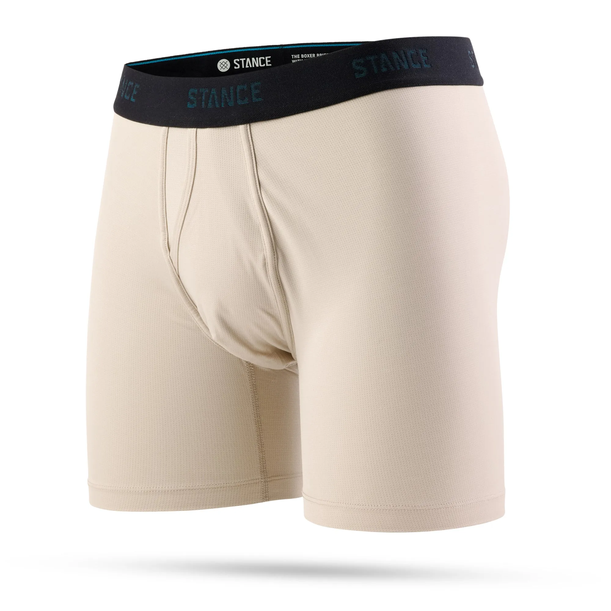 String Grey Perf Boxer Brief Wholester sold by Stance