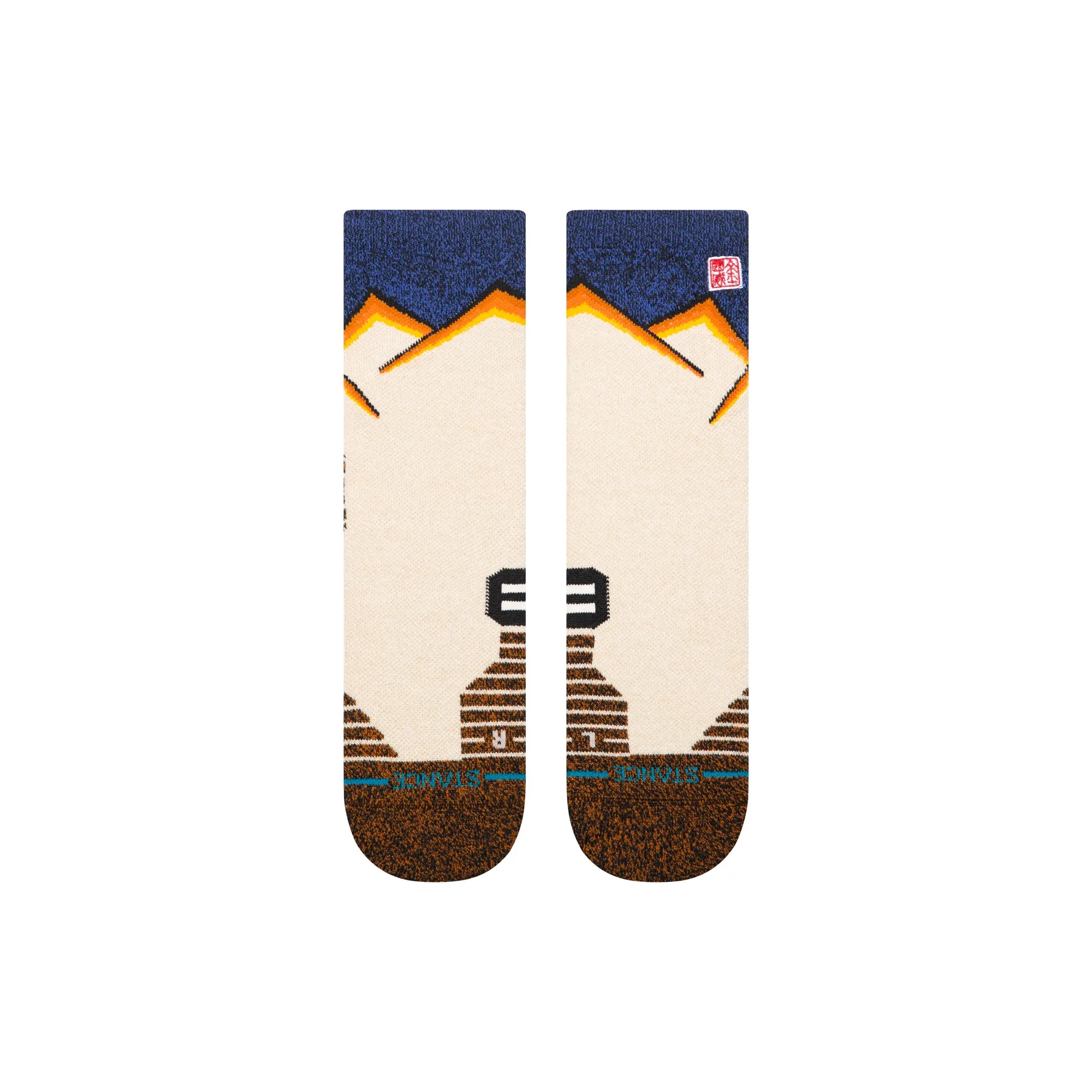 Jimmy Chin x Stance Slopes Wool Crew Socks sold by Stance product image thumbnail 2
